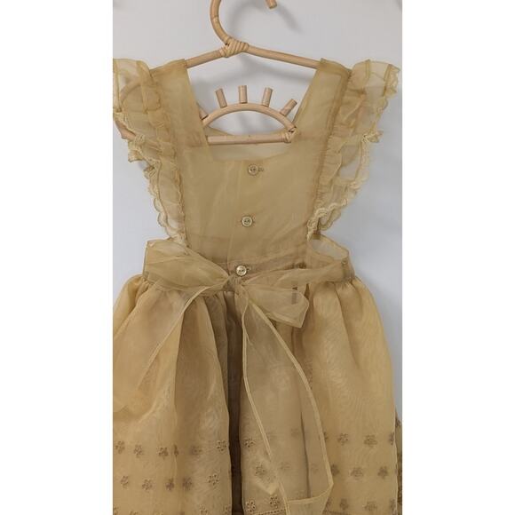 Noralee Provence Gold Dress | 4T - Picture 11 of 15